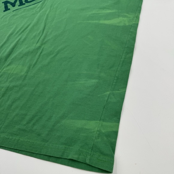 MARMOT for Life Nice Green 1974 size M Tee Shirt Cotton‎ Interesting Dye Pattern - Picture 5 of 13